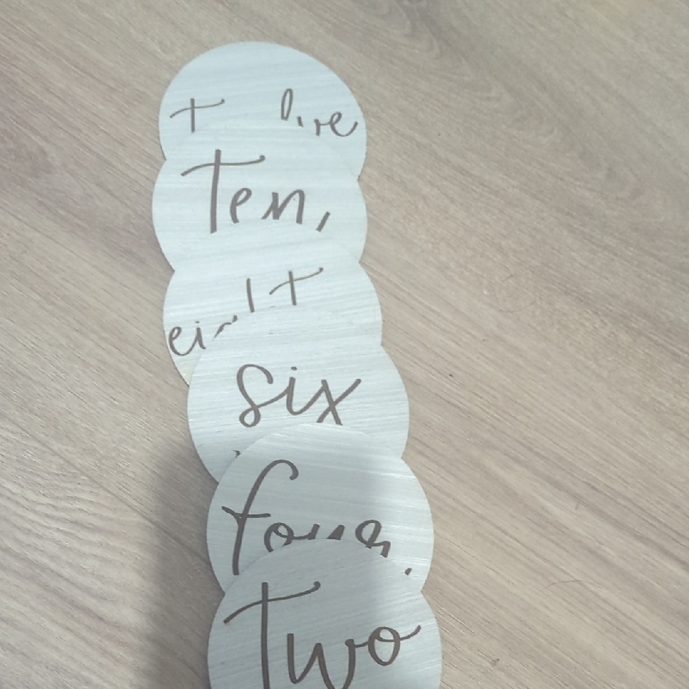 Baby Month Circle Signs